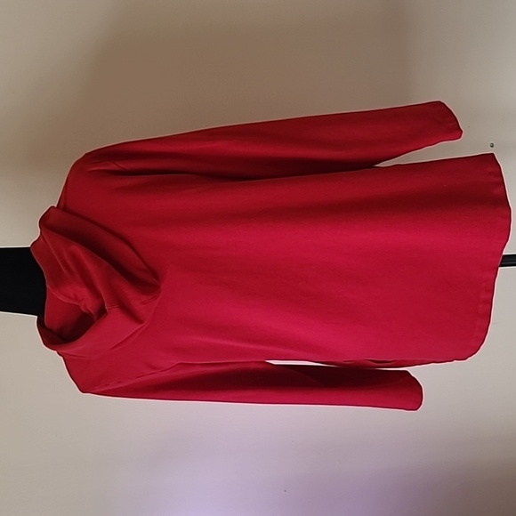 Pure Jill red wrap sweather Hooded size M - Picture 3 of 8